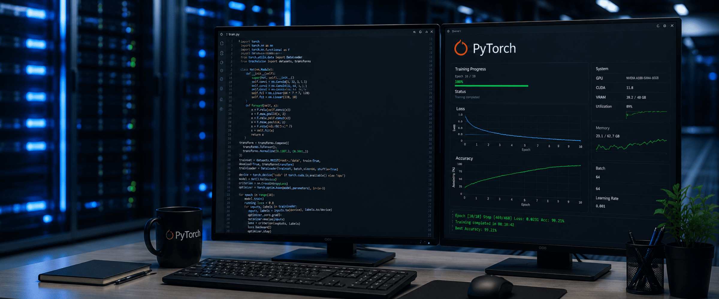Сервер для PyTorch