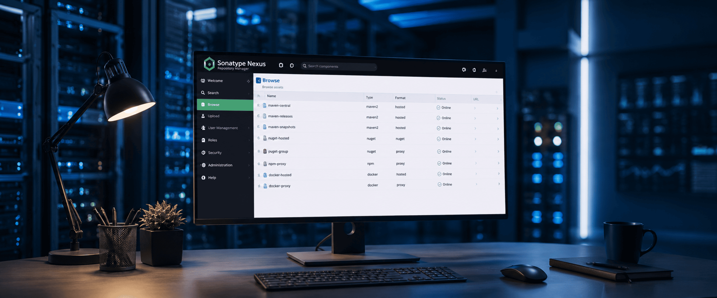 Установка и использование Nexus Repository для хранения артефактов